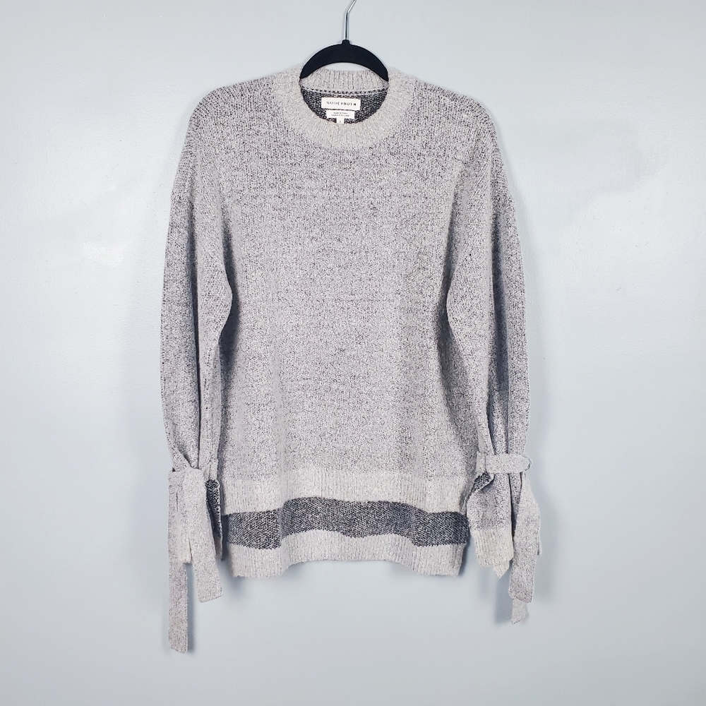 Native Youth Luna knitted sweater w/ tie sleeves - Picture 2 of 8
